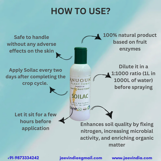 Soilac – Step 1: Enrich the Soil