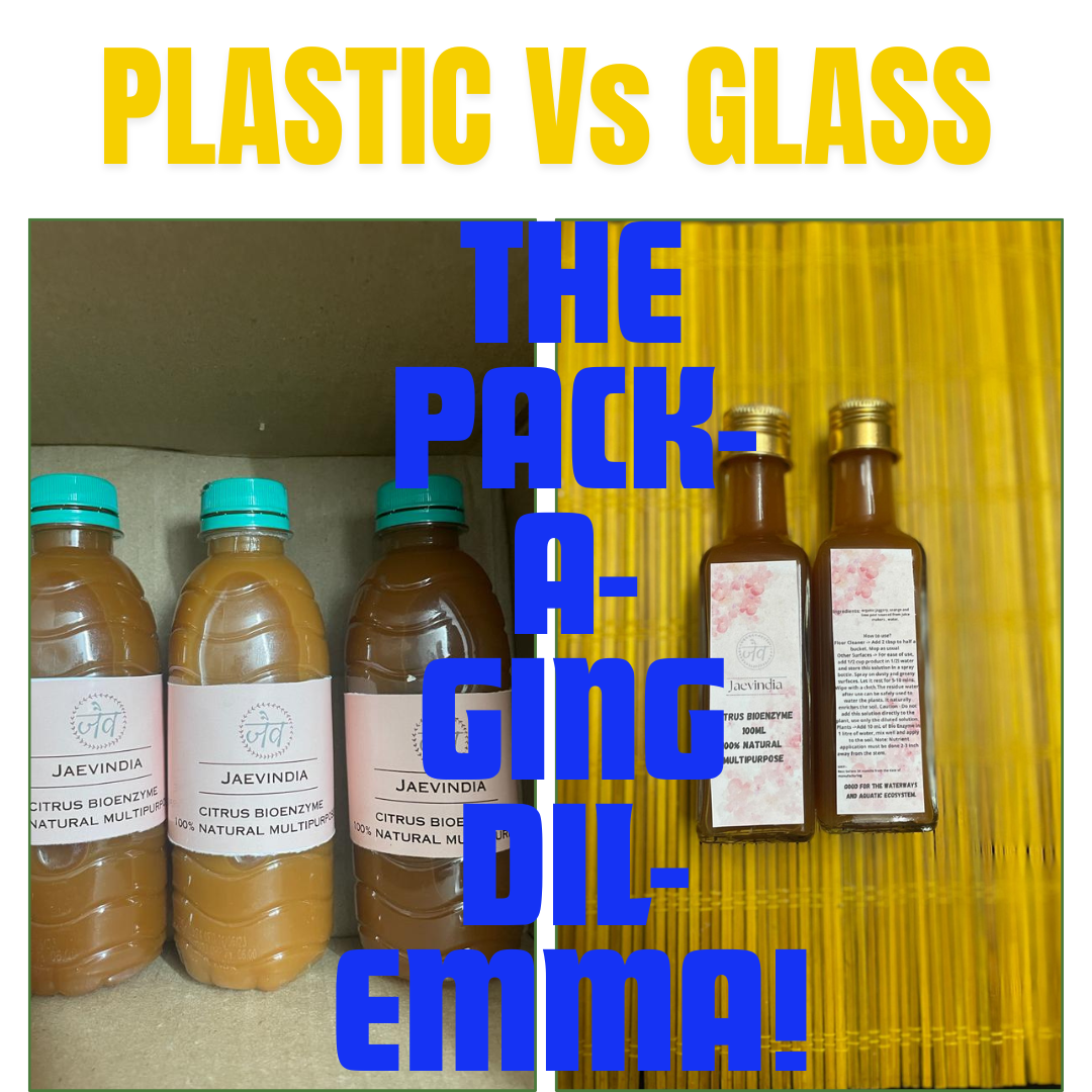 Plastic vs Glass Packaging for Bio Enzymes: The Rationale Behind Our Choice | Rescued and Repurposed