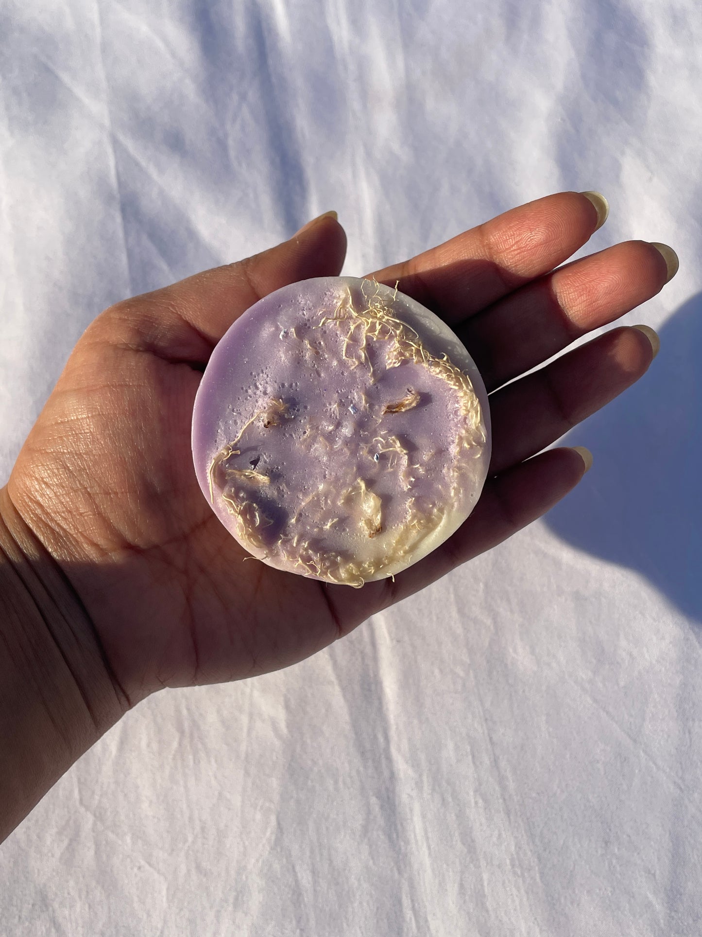 LAVENDER LOOFAH HANDMADE SOAP – SET OF 5