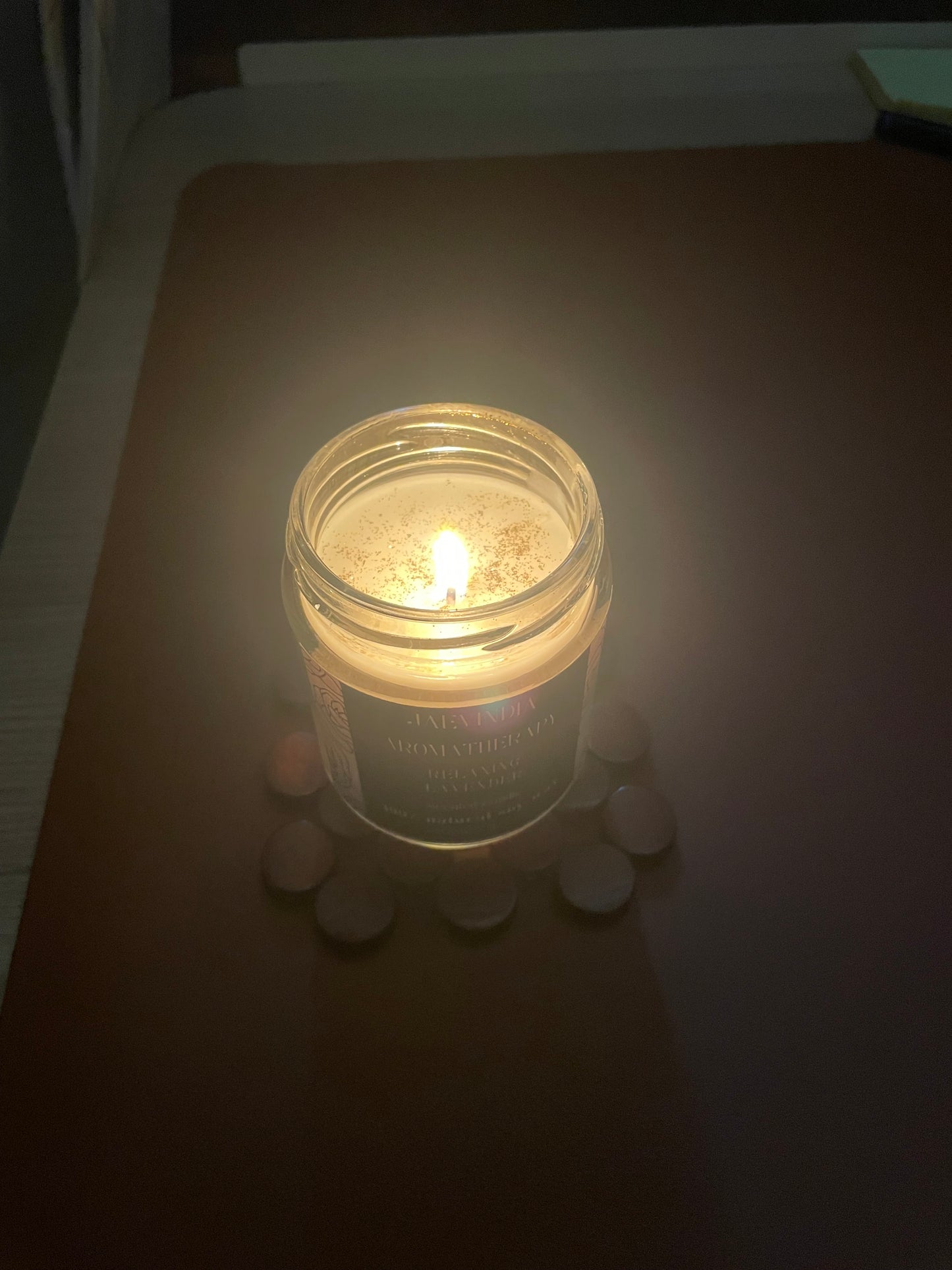 RELAXING LAVENDER JAR CANDLE