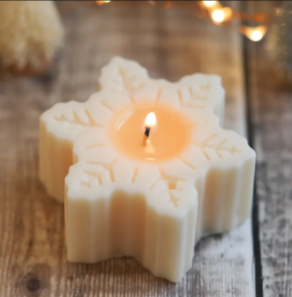 SNOW FLAKE CANDLE