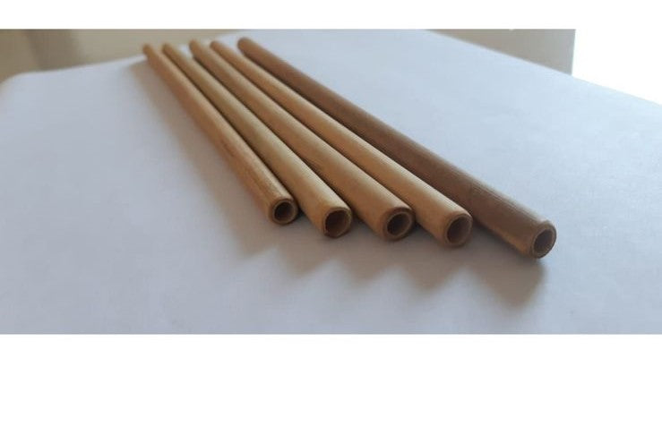 Bamboo straw ( pack of 3 )