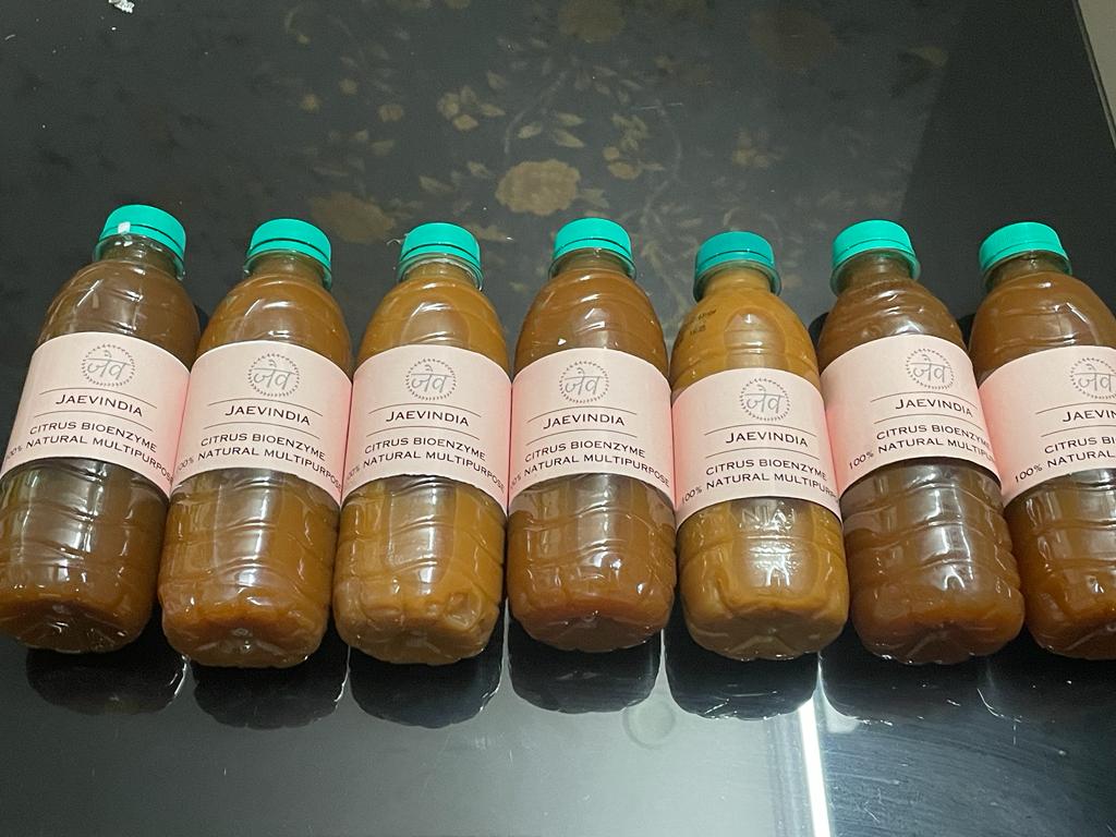 CITRUS BIOENZYME (500ML IN 2 BOTTLES) - Repurposed Plastic Bottle