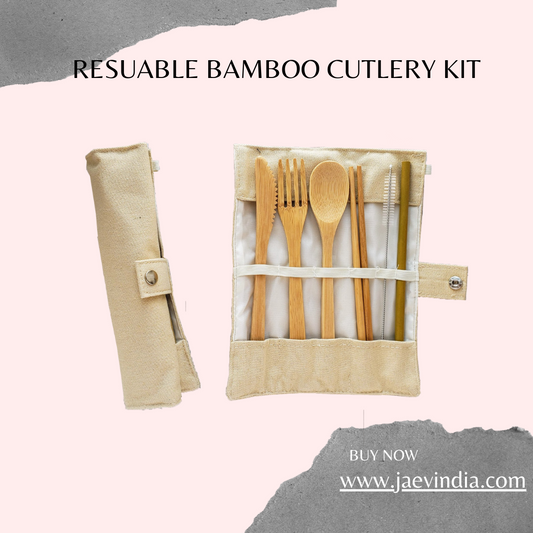 Reusable cutlery kit